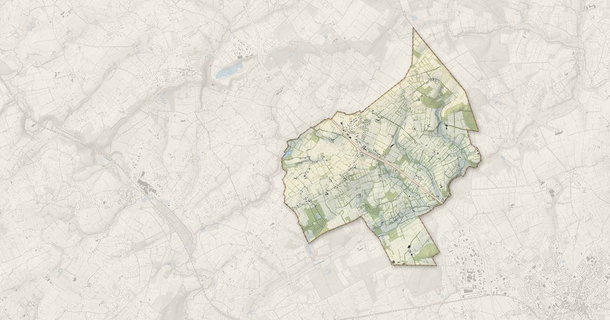 Portrait cartographique de Saint-Joseph : relief, eau, forêts, bâti et voies, calculés à partir des données de l'IGN