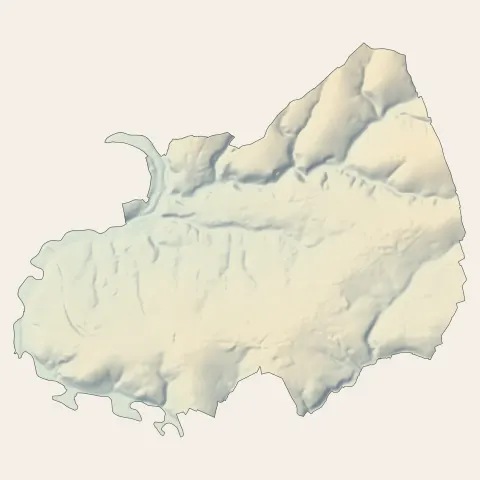 Saint-Lô : relief