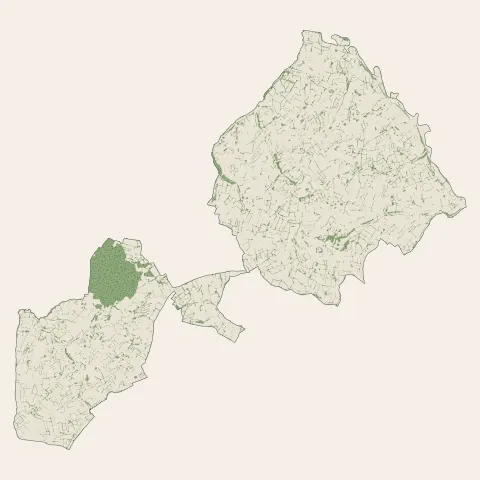 Bourgvallées : bois, forêts et landes