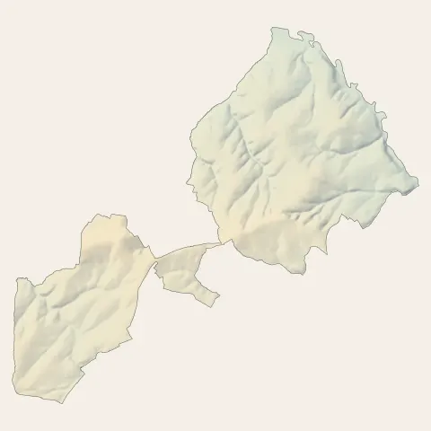 Bourgvallées : relief