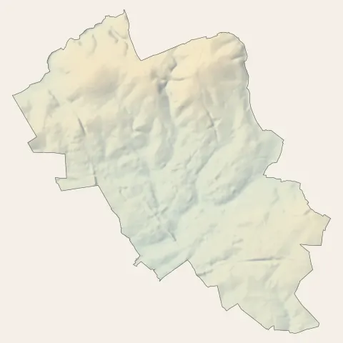 Valognes : relief