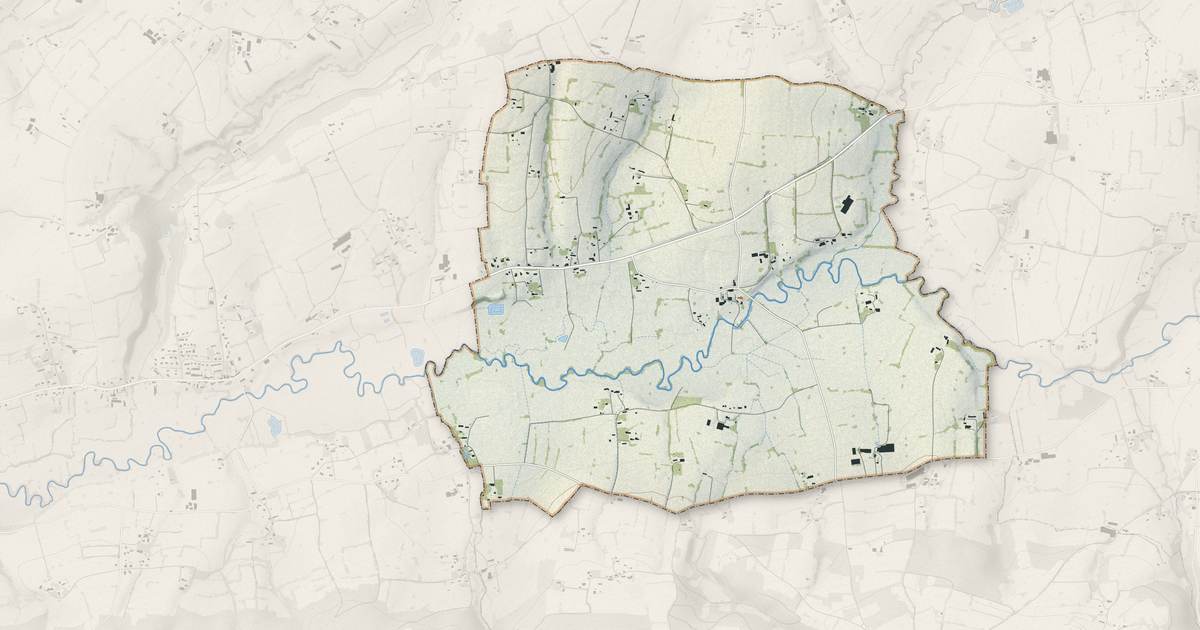 Portrait cartographique de Vernix : relief, eau, forêts, bâti et voies, calculés à partir des données de l'IGN