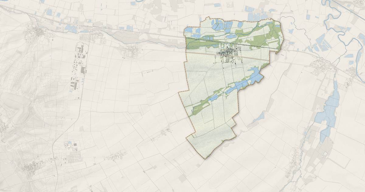 Portrait cartographique de Athis : relief, eau, forêts, bâti et voies, calculés à partir des données de l'IGN