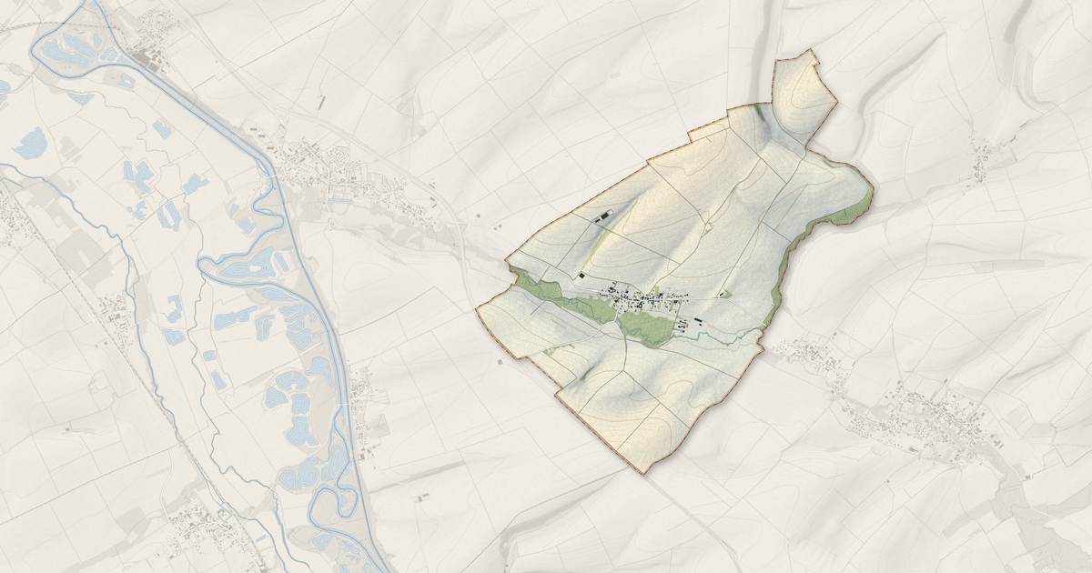 Portrait cartographique de Aulnay-l'Aître : relief, eau, forêts, bâti et voies, calculés à partir des données de l'IGN