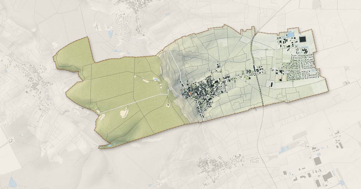 Portrait cartographique de Avize : relief, eau, forêts, bâti et voies, calculés à partir des données de l'IGN