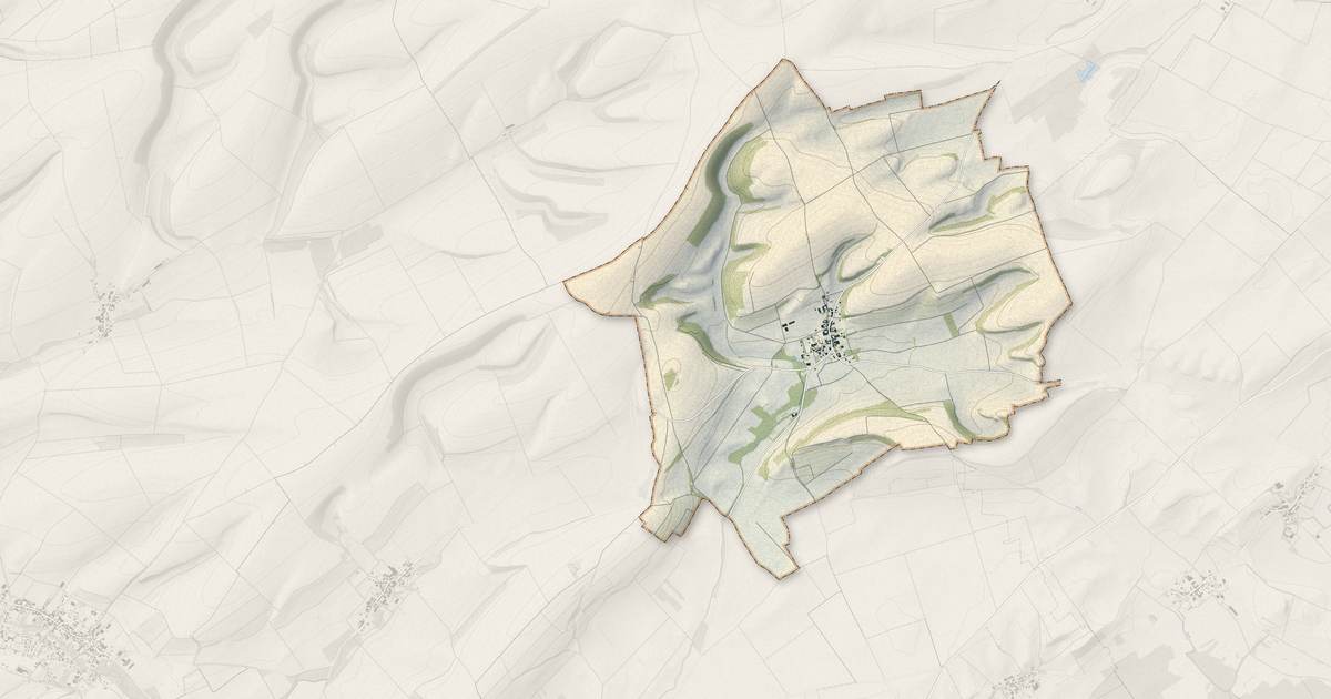 Portrait cartographique de Bassu : relief, eau, forêts, bâti et voies, calculés à partir des données de l'IGN