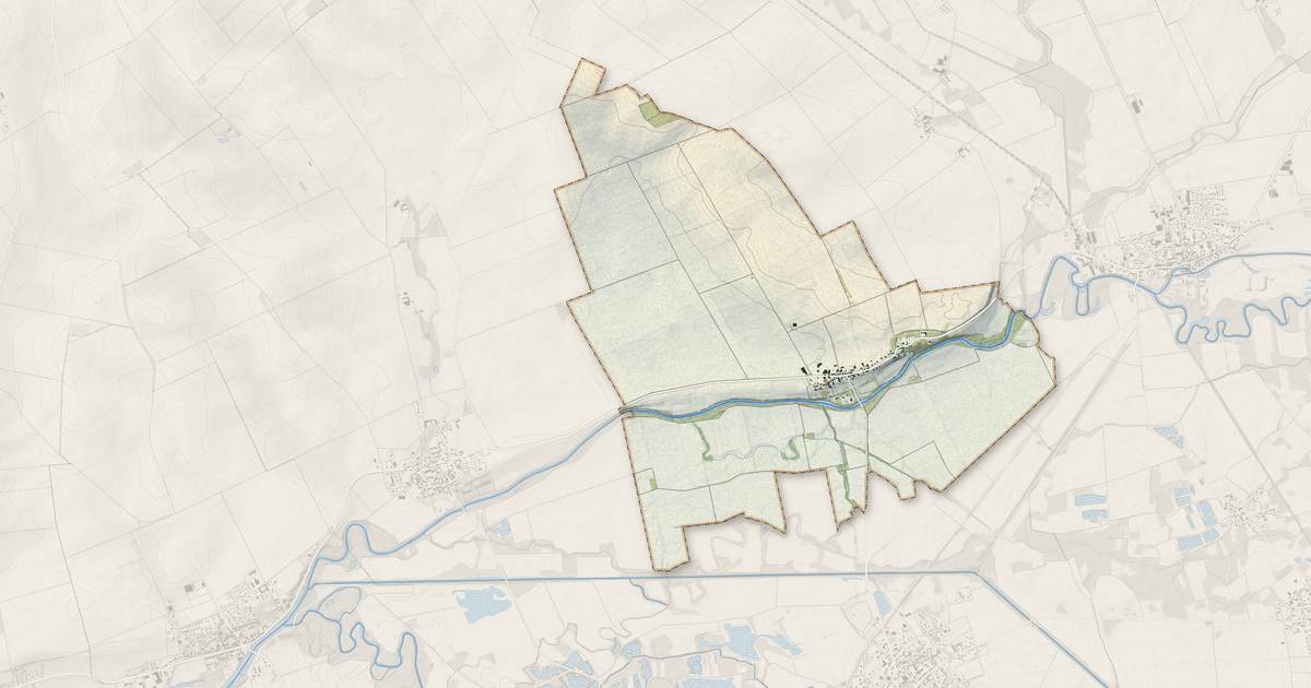 Portrait cartographique de Baudement : relief, eau, forêts, bâti et voies, calculés à partir des données de l'IGN