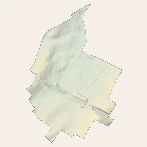 Bezannes : relief