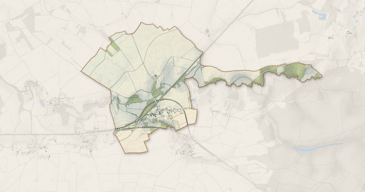 Portrait cartographique de Blesme : relief, eau, forêts, bâti et voies, calculés à partir des données de l'IGN