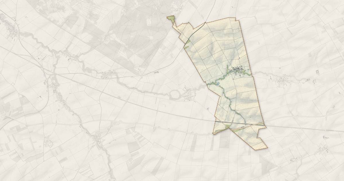 Portrait cartographique de Bussy-le-Château : relief, eau, forêts, bâti et voies, calculés à partir des données de l'IGN