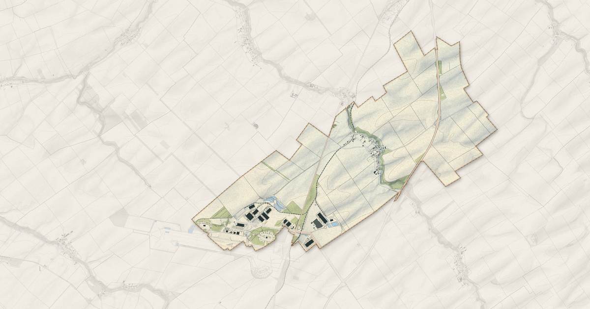 Portrait cartographique de Bussy-Lettrée : relief, eau, forêts, bâti et voies, calculés à partir des données de l'IGN