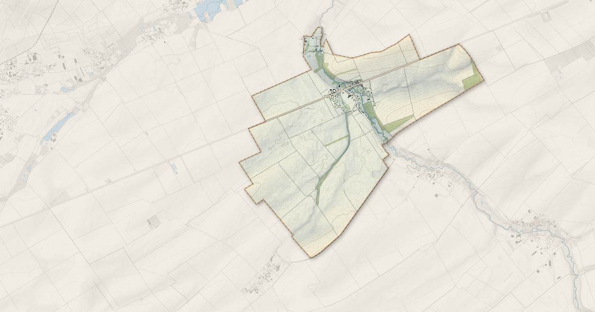 Portrait cartographique de Chaintrix-Bierges : relief, eau, forêts, bâti et voies, calculés à partir des données de l'IGN