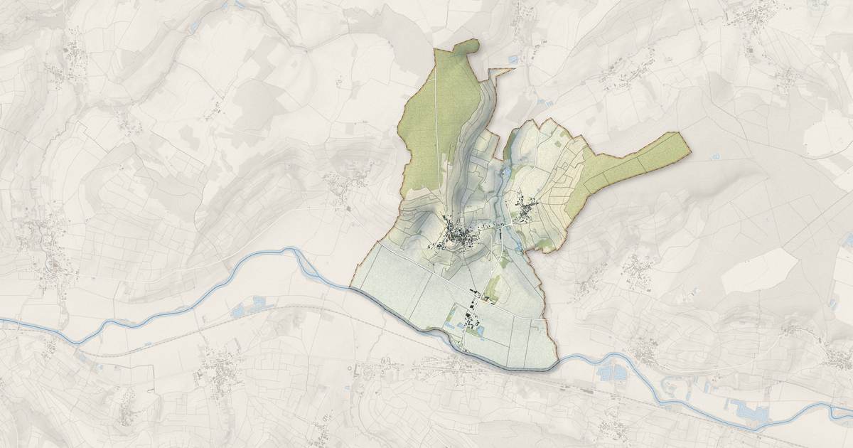 Portrait cartographique de Châtillon-sur-Marne : relief, eau, forêts, bâti et voies, calculés à partir des données de l'IGN