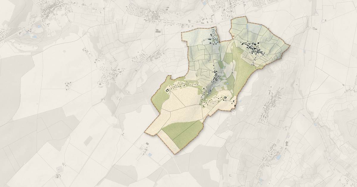 Portrait cartographique de Chavot-Courcourt : relief, eau, forêts, bâti et voies, calculés à partir des données de l'IGN