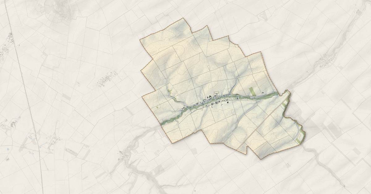 Portrait cartographique de Clamanges : relief, eau, forêts, bâti et voies, calculés à partir des données de l'IGN