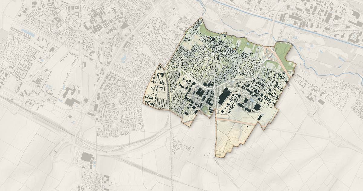 Portrait cartographique de Cormontreuil : relief, eau, forêts, bâti et voies, calculés à partir des données de l'IGN