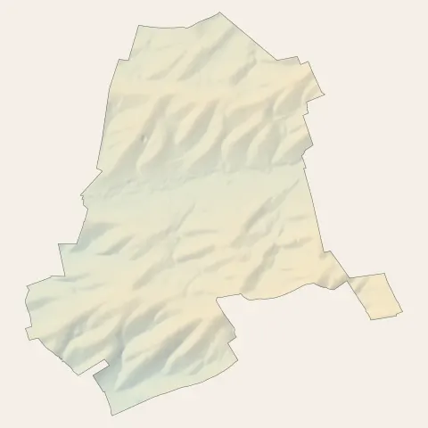 Courtisols : relief
