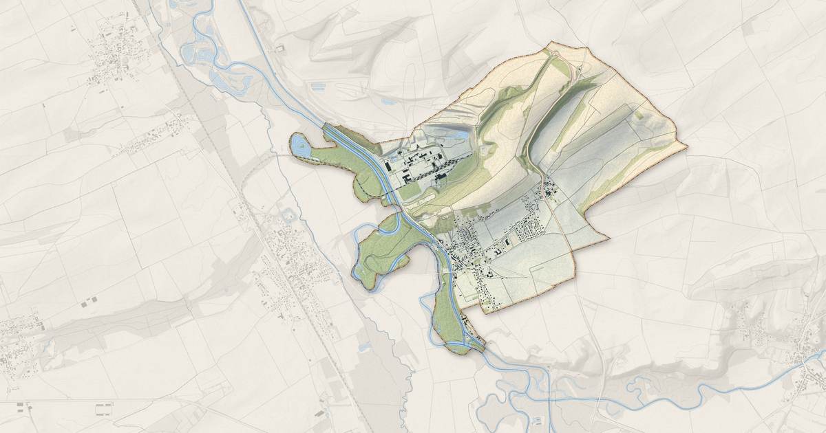 Portrait cartographique de Couvrot : relief, eau, forêts, bâti et voies, calculés à partir des données de l'IGN