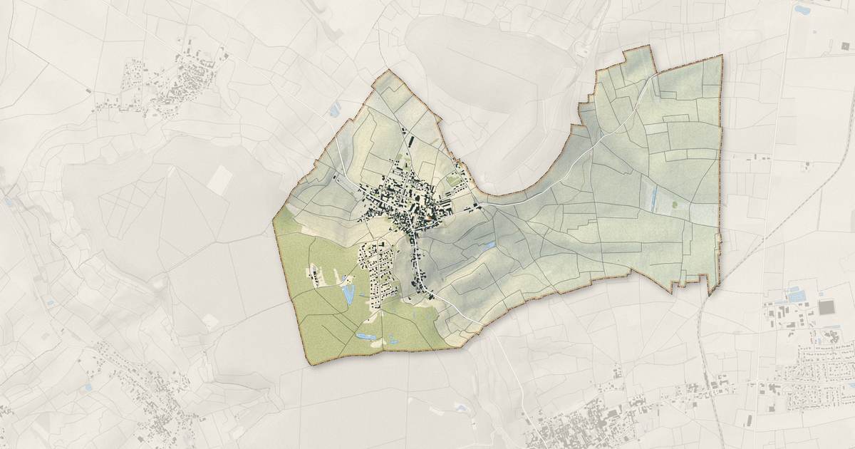 Portrait cartographique de Cramant : relief, eau, forêts, bâti et voies, calculés à partir des données de l'IGN