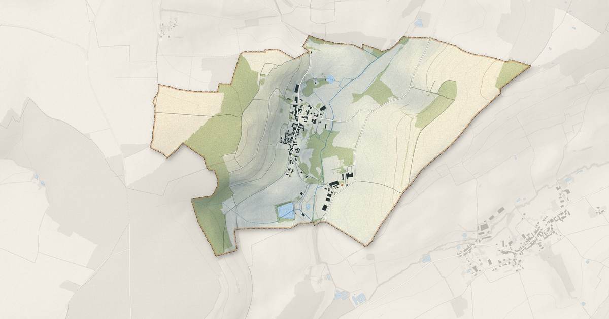 Portrait cartographique de Cuisles : relief, eau, forêts, bâti et voies, calculés à partir des données de l'IGN