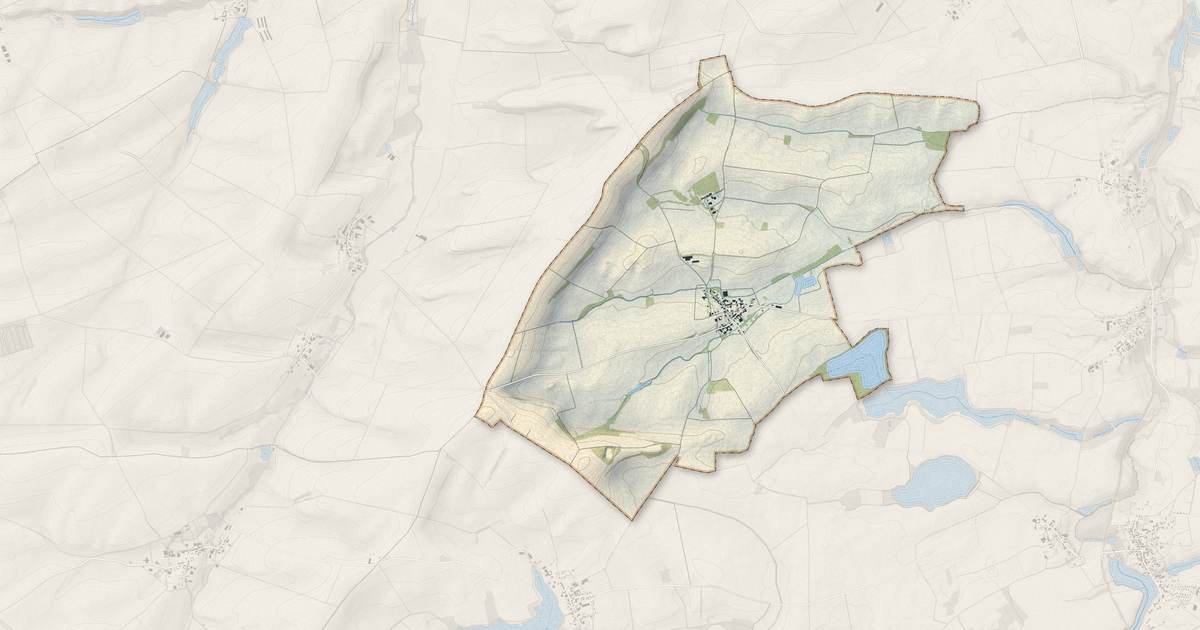 Portrait cartographique de Épense : relief, eau, forêts, bâti et voies, calculés à partir des données de l'IGN