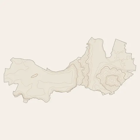 Épernay : courbes de niveau