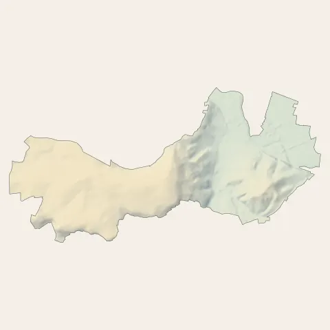 Épernay : relief