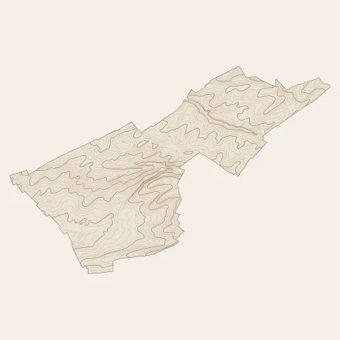 Fère-Champenoise : courbes de niveau