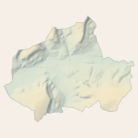 Fismes : relief