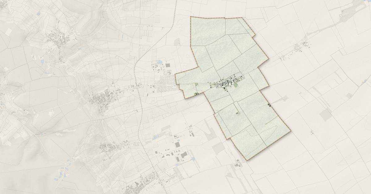 Portrait cartographique de Flavigny : relief, eau, forêts, bâti et voies, calculés à partir des données de l'IGN