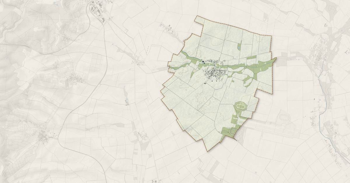 Portrait cartographique de Gaye : relief, eau, forêts, bâti et voies, calculés à partir des données de l'IGN