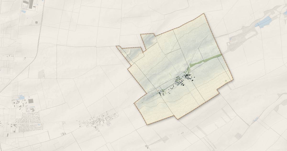 Portrait cartographique de Les Istres-et-Bury : relief, eau, forêts, bâti et voies, calculés à partir des données de l'IGN