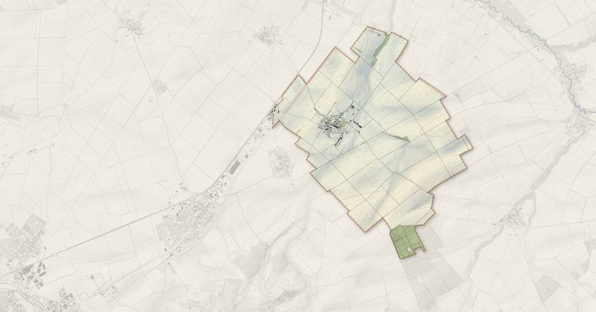 Portrait cartographique de Lavannes : relief, eau, forêts, bâti et voies, calculés à partir des données de l'IGN