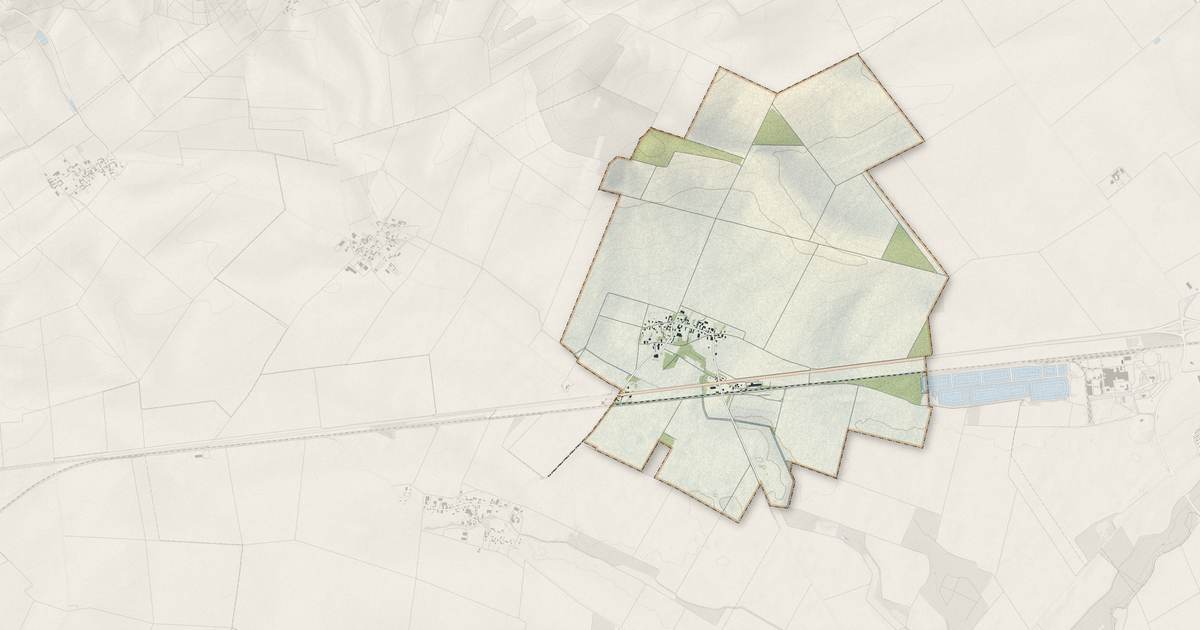 Portrait cartographique de Linthes : relief, eau, forêts, bâti et voies, calculés à partir des données de l'IGN