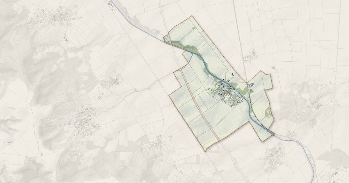 Portrait cartographique de Loivre : relief, eau, forêts, bâti et voies, calculés à partir des données de l'IGN