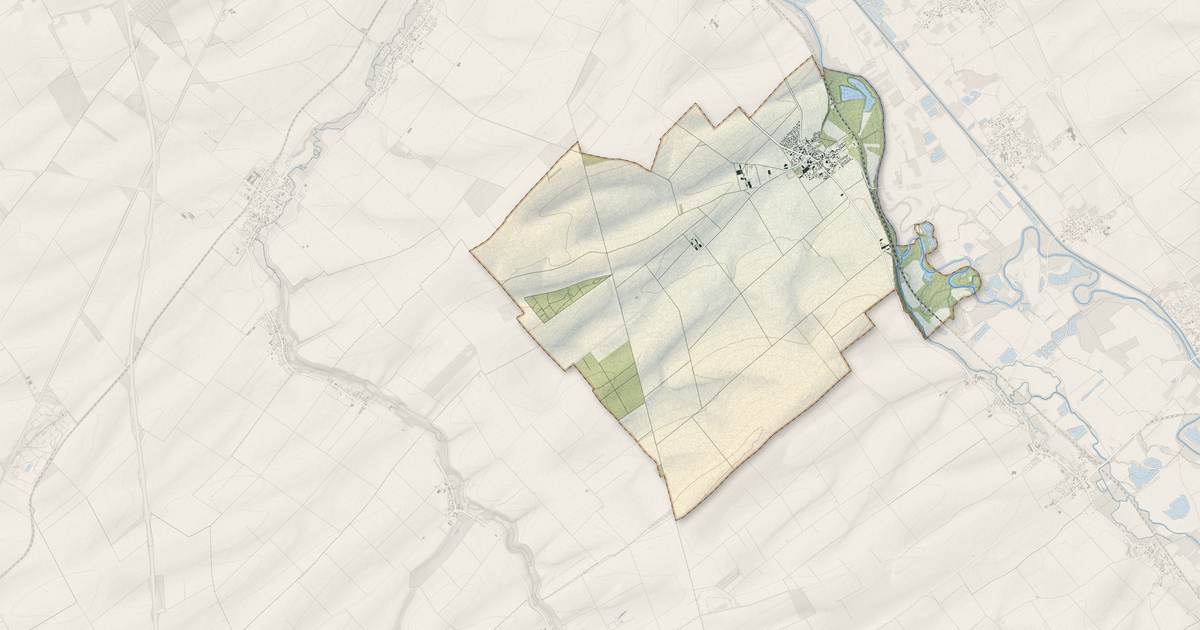 Portrait cartographique de Mairy-sur-Marne : relief, eau, forêts, bâti et voies, calculés à partir des données de l'IGN