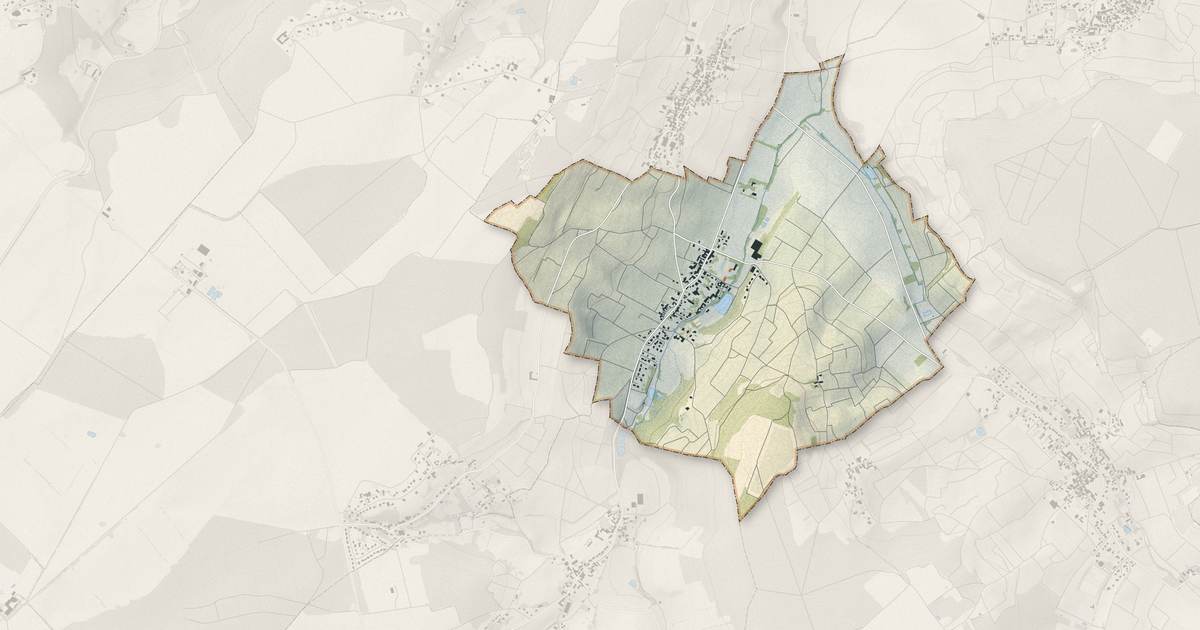 Portrait cartographique de Mancy : relief, eau, forêts, bâti et voies, calculés à partir des données de l'IGN