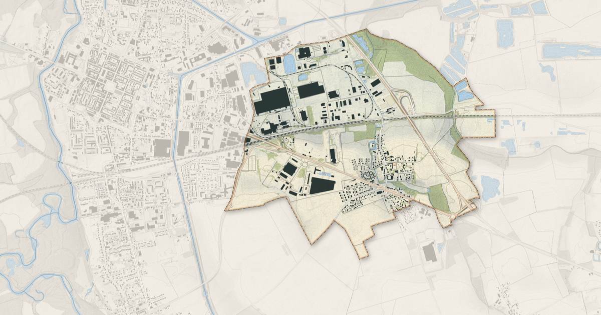 Portrait cartographique de Marolles : relief, eau, forêts, bâti et voies, calculés à partir des données de l'IGN
