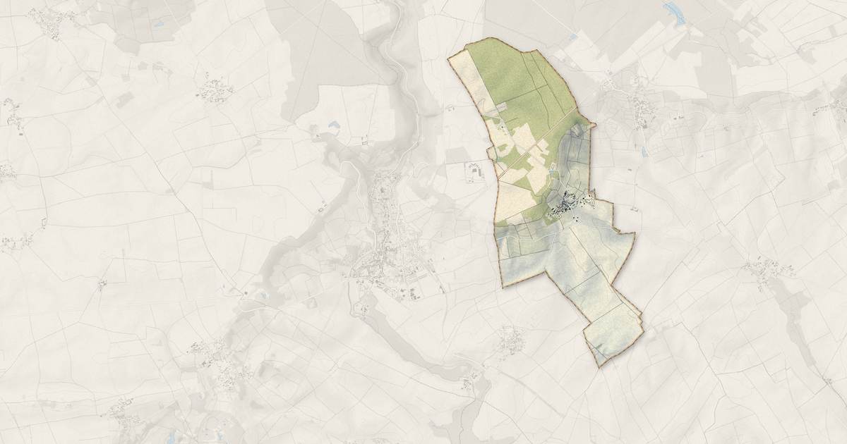 Portrait cartographique de Montgenost : relief, eau, forêts, bâti et voies, calculés à partir des données de l'IGN
