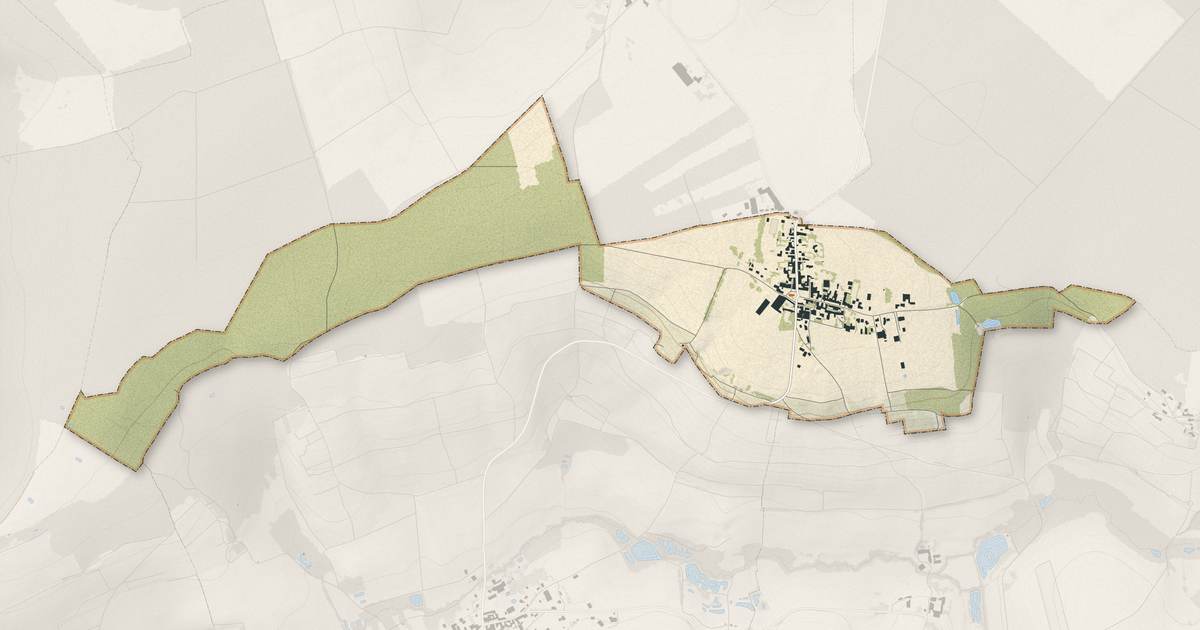 Portrait cartographique de La Neuville-aux-Larris : relief, eau, forêts, bâti et voies, calculés à partir des données de l'IGN