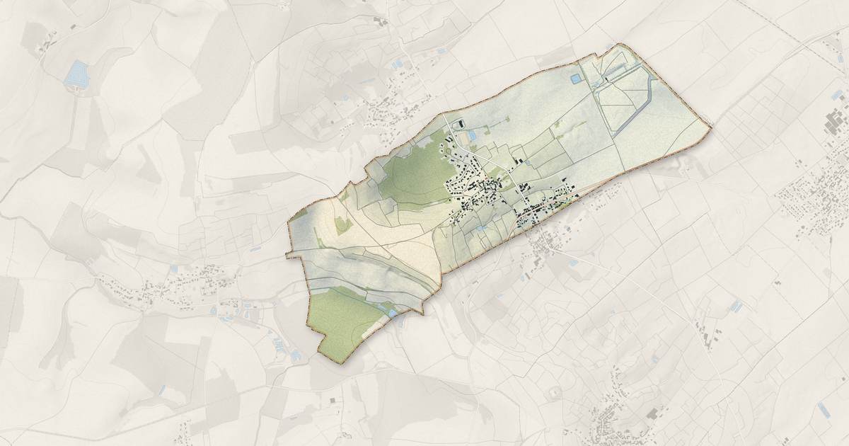 Portrait cartographique de Pargny-lès-Reims : relief, eau, forêts, bâti et voies, calculés à partir des données de l'IGN
