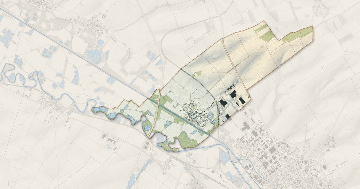 Portrait cartographique de Recy : relief, eau, forêts, bâti et voies, calculés à partir des données de l'IGN