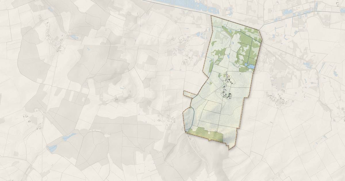 Portrait cartographique de Reuves : relief, eau, forêts, bâti et voies, calculés à partir des données de l'IGN