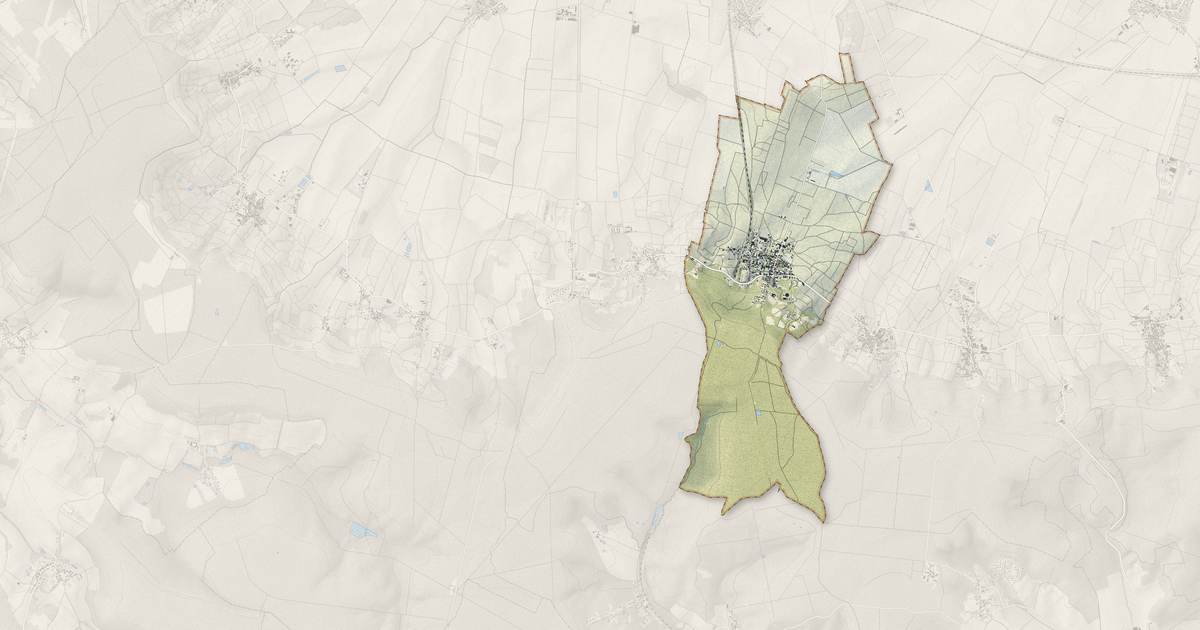 Portrait cartographique de Rilly-la-Montagne : relief, eau, forêts, bâti et voies, calculés à partir des données de l'IGN