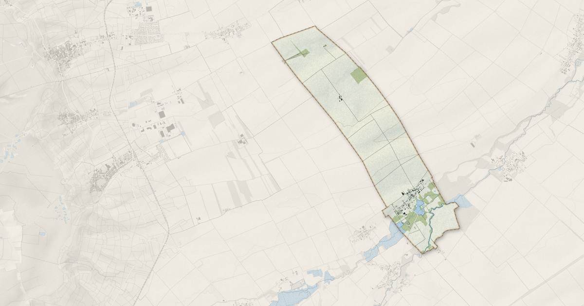 Portrait cartographique de Saint-Mard-lès-Rouffy : relief, eau, forêts, bâti et voies, calculés à partir des données de l'IGN