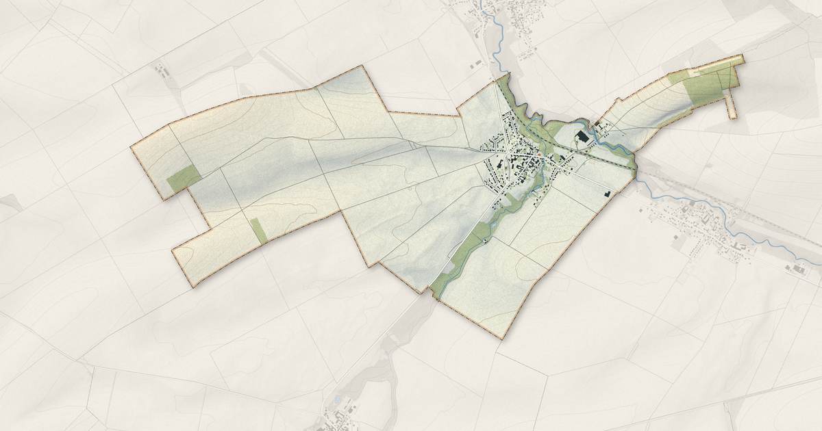 Portrait cartographique de Saint-Masmes : relief, eau, forêts, bâti et voies, calculés à partir des données de l'IGN