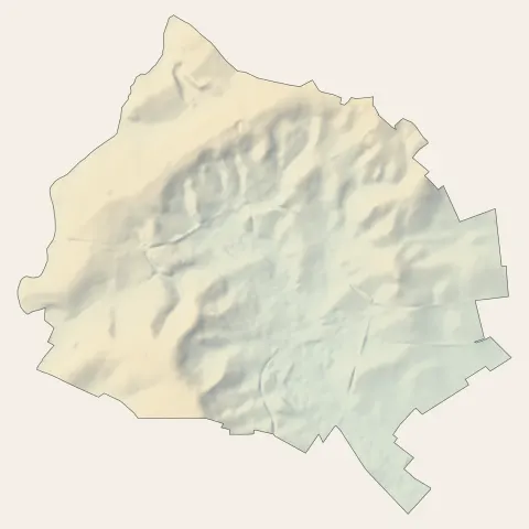 Sézanne : relief