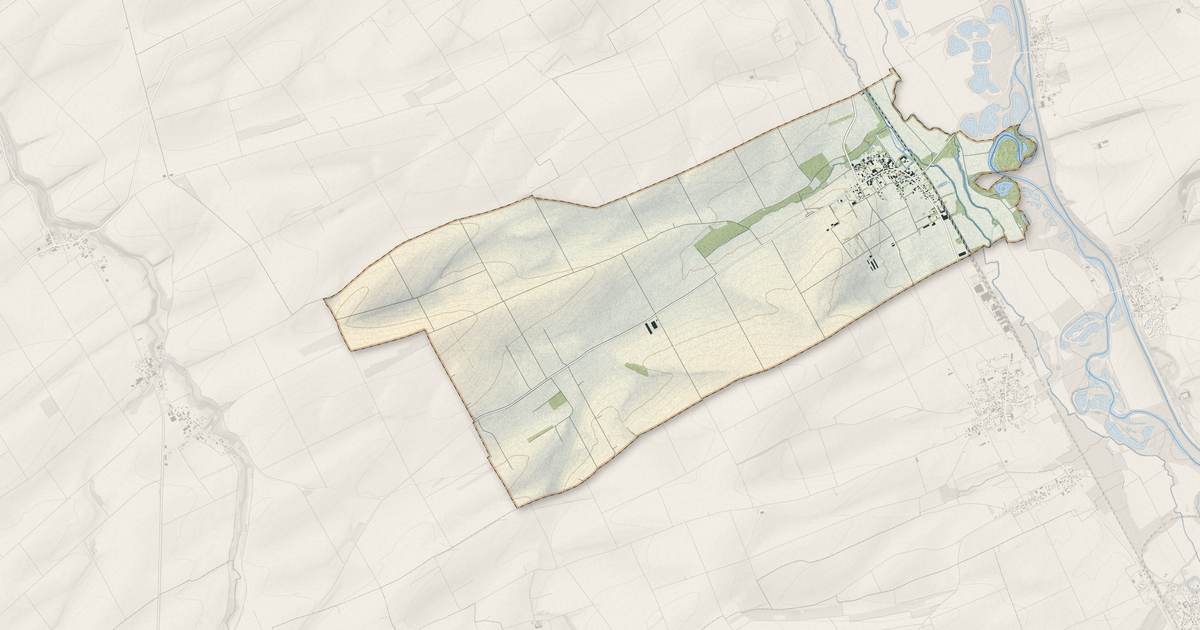 Portrait cartographique de Songy : relief, eau, forêts, bâti et voies, calculés à partir des données de l'IGN
