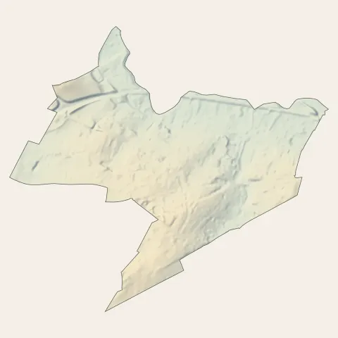 Tinqueux : relief