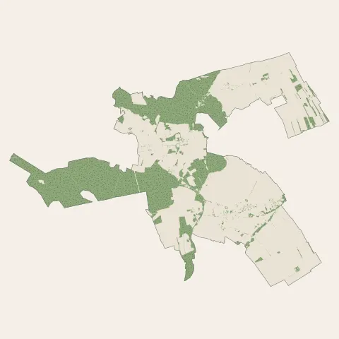 Blancs-Coteaux : bois, forêts et landes